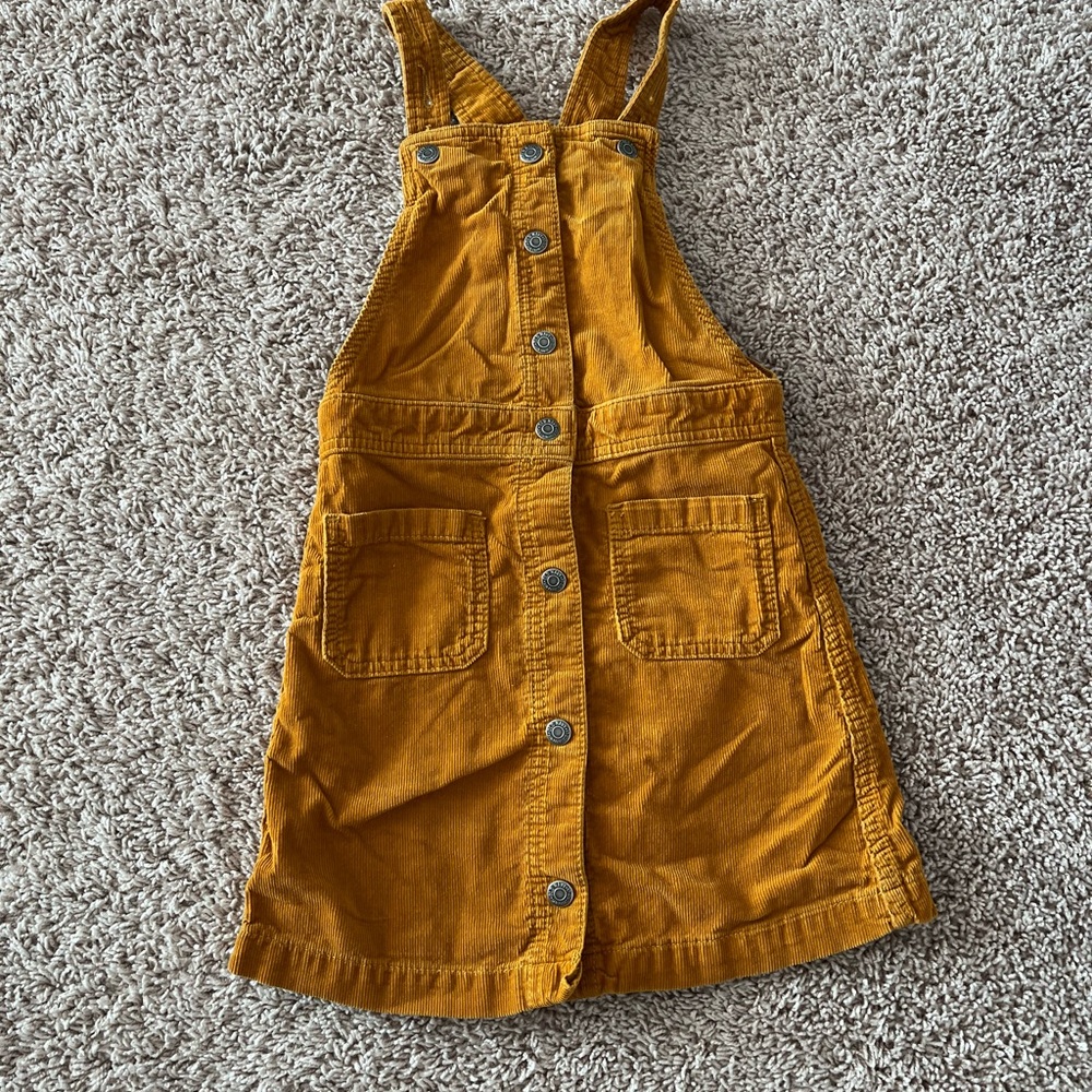 Old Navy Mustard Overalls for Kids